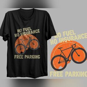 Bicycle Short Sleeve T-shirt Apparel Unisex Size Bike Enthusiast Theme